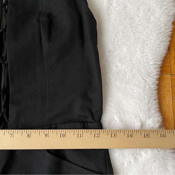 REFORMATION Sophie Lace-Up Neck Jumpsuit  Office Siren size 6 - Picture 12 of 14